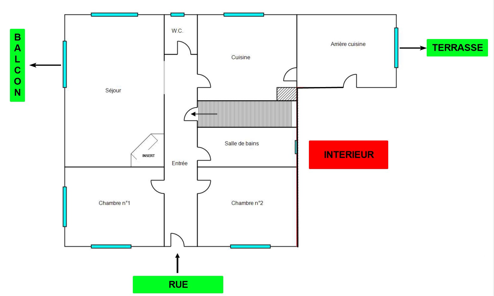 Maison à vendre, 80m², Saint-Pierre-Bellevue