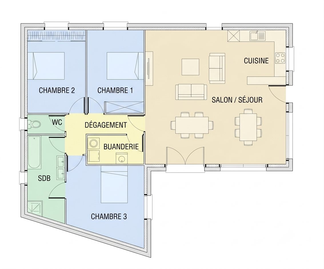 Maison à vendre, 115m², Saint-Hippolyte-du-Fort