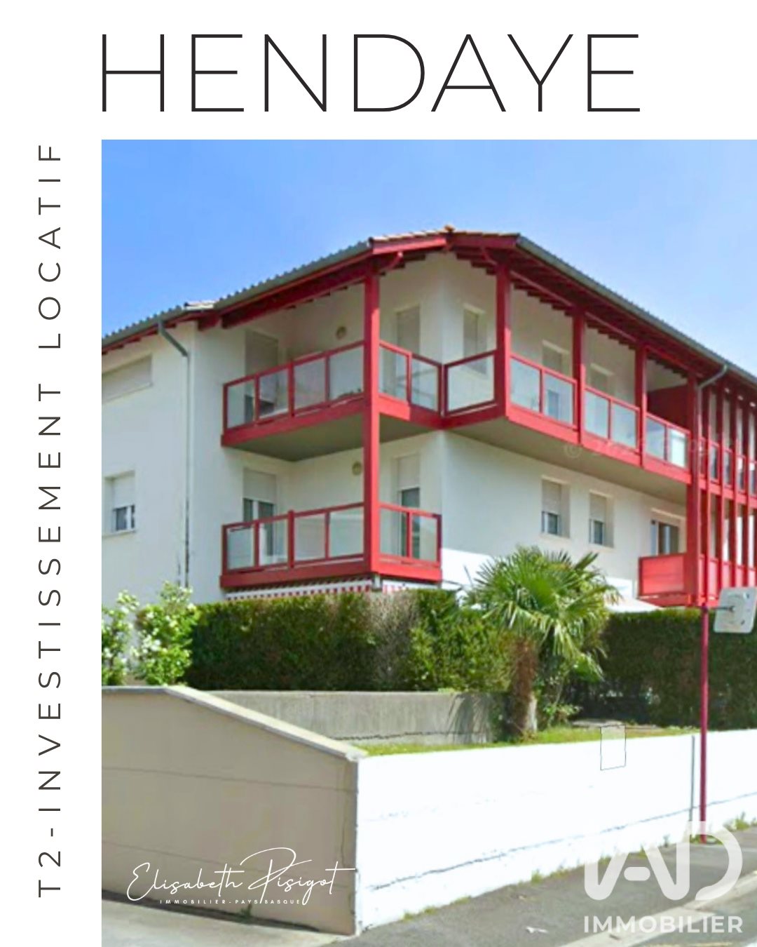 Appartement à vendre, 42m², Hendaye