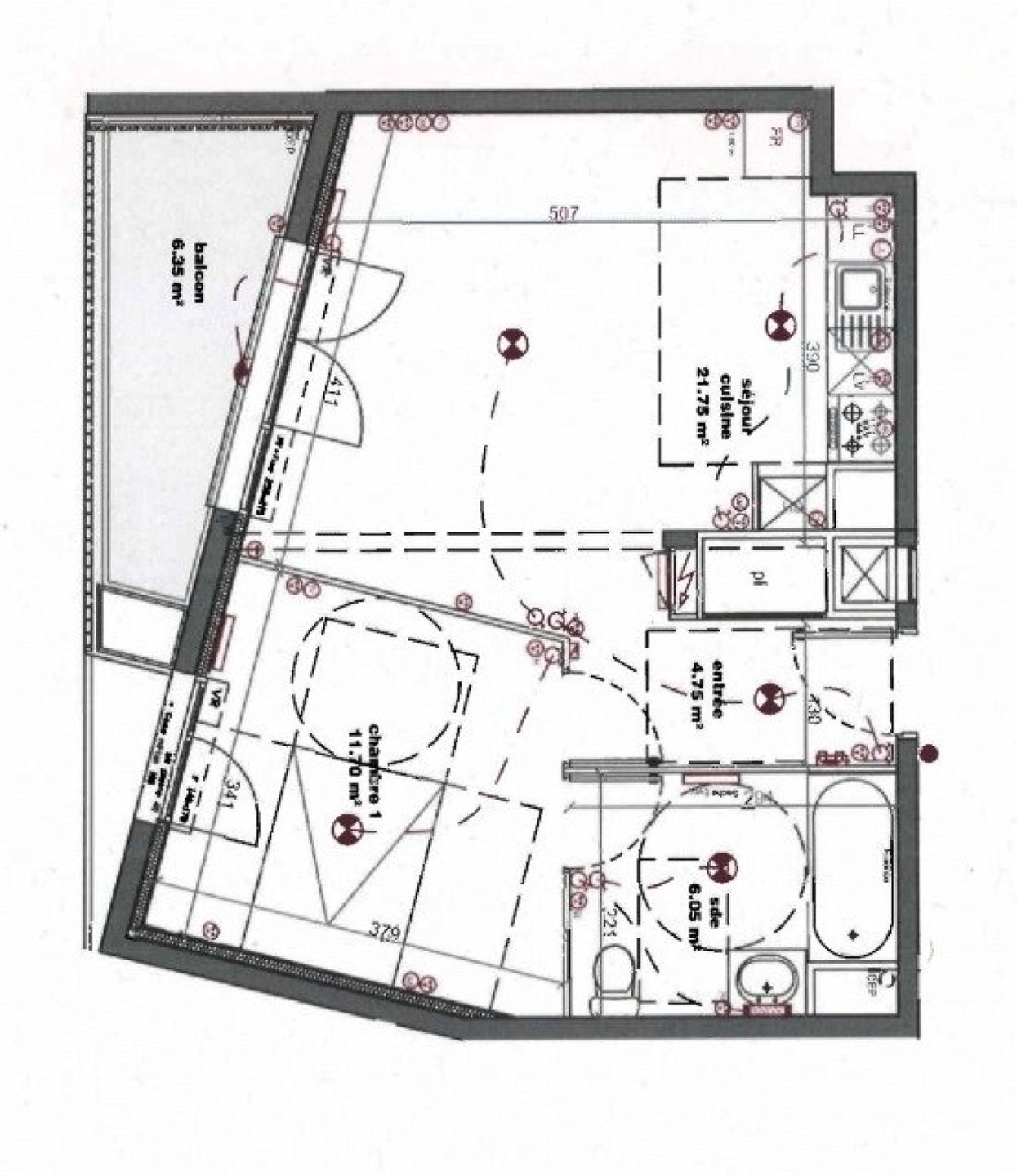Appartement à vendre, 44m², Lormont