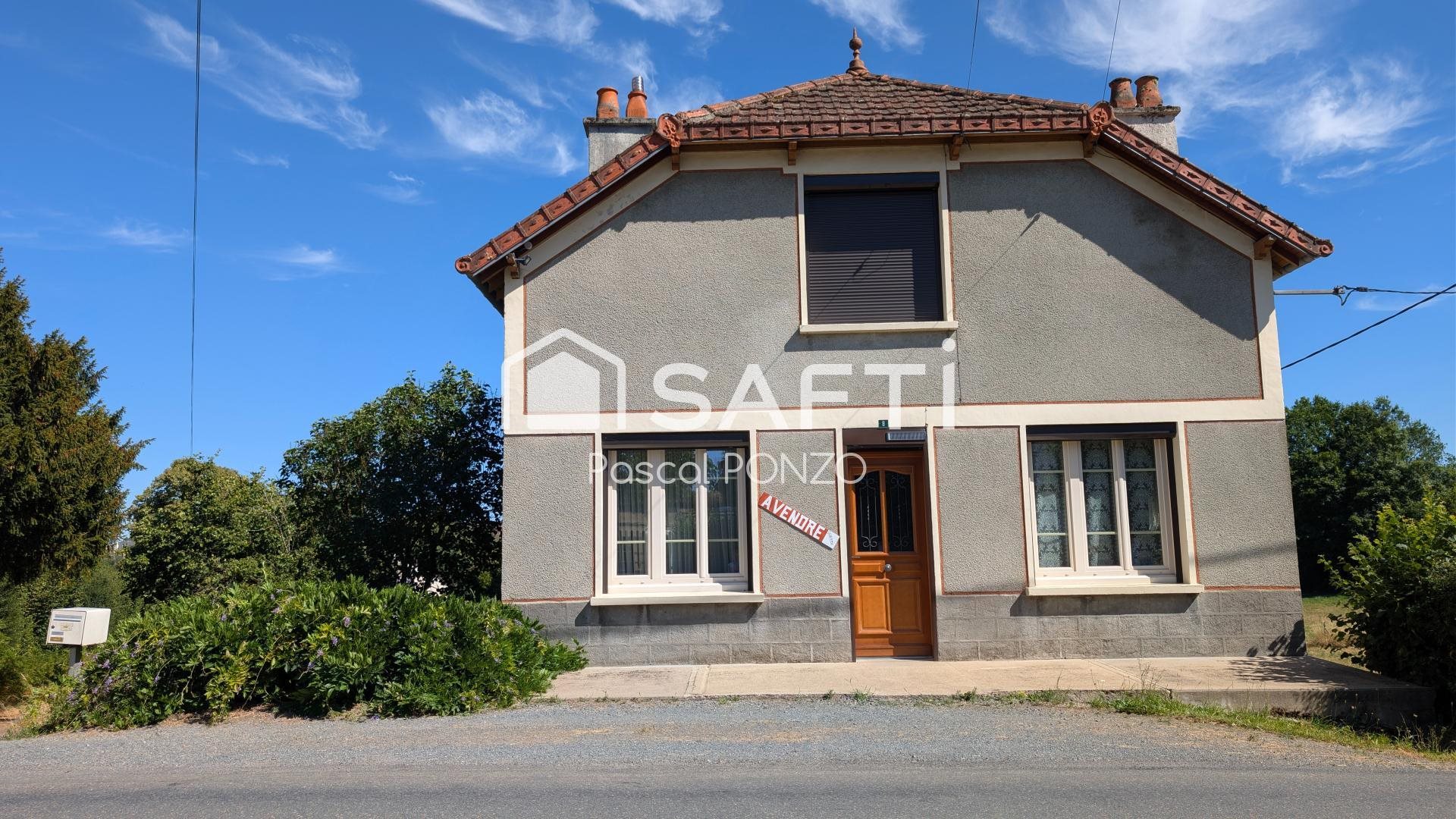 Maison à vendre, 90m², Boussac-Bourg