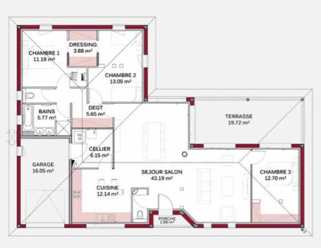 Maison à vendre, 107m², La Rochelle