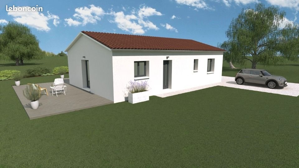 Maison à vendre, 80m², Montverdun