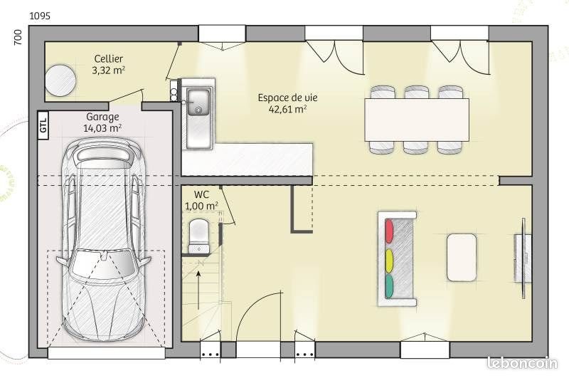 Maison à vendre, 80m², Cambronne-lès-Clermont
