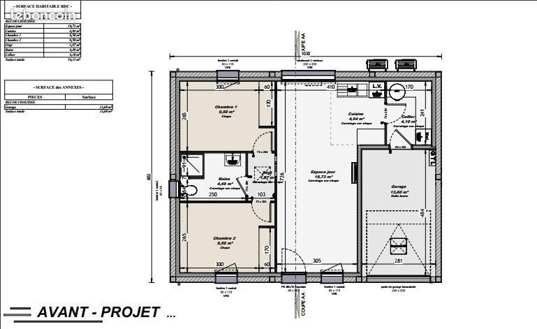 Maison à vendre, 55m², Spay