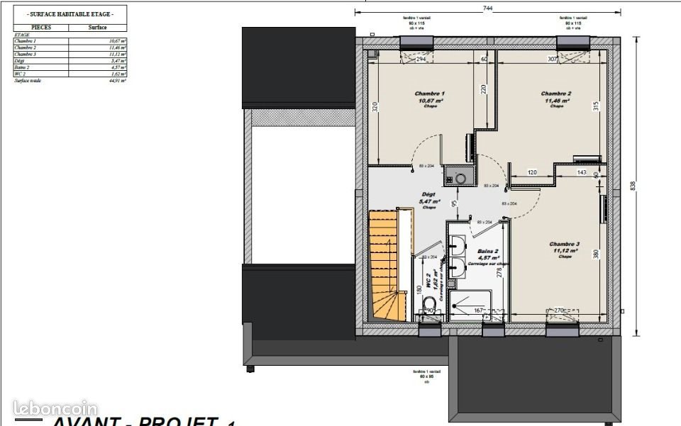 Maison à vendre, 105m², Forcé