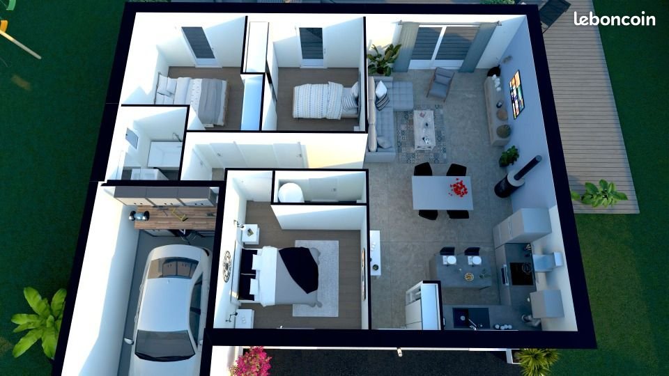Maison à vendre, 76m², Le Mesnil-Esnard