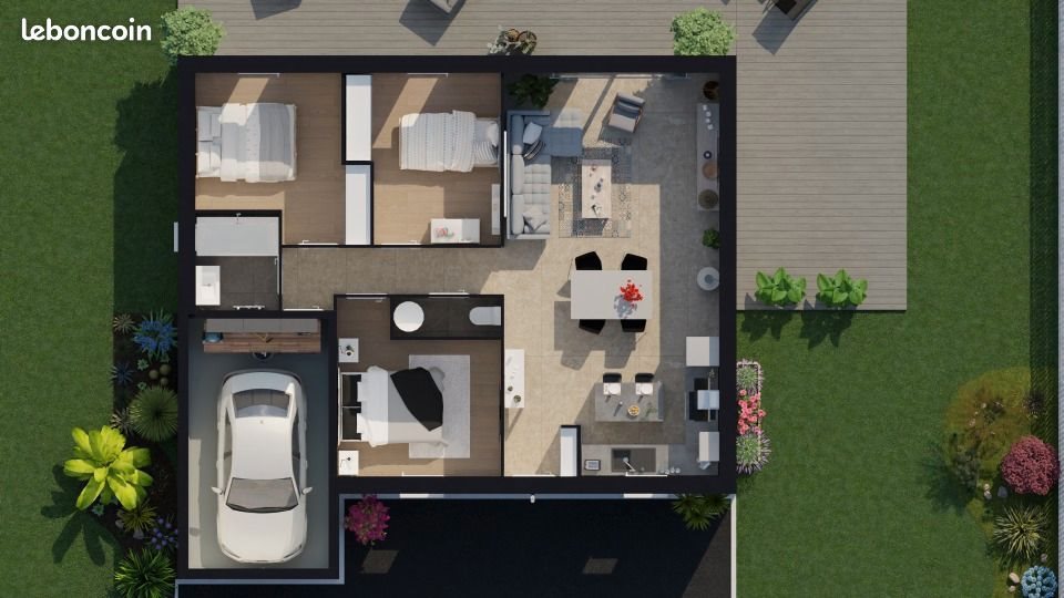 Maison à vendre, 76m², Rouxmesnil-Bouteilles