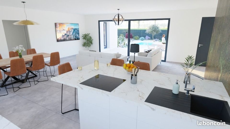 Maison à vendre, 129m², Barjac