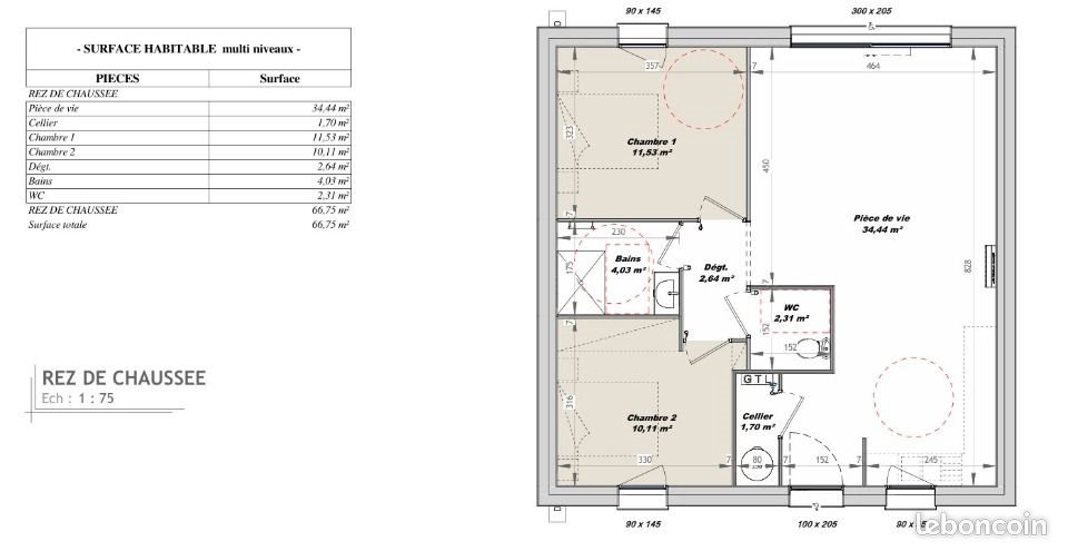 Maison à vendre, 65m², Talmont-Saint-Hilaire