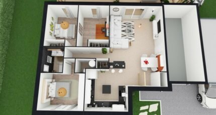 Maison à vendre, 80m², Amfreville-les-Champs