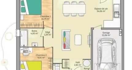 Maison à vendre, 65m², Villers-Saint-Frambourg