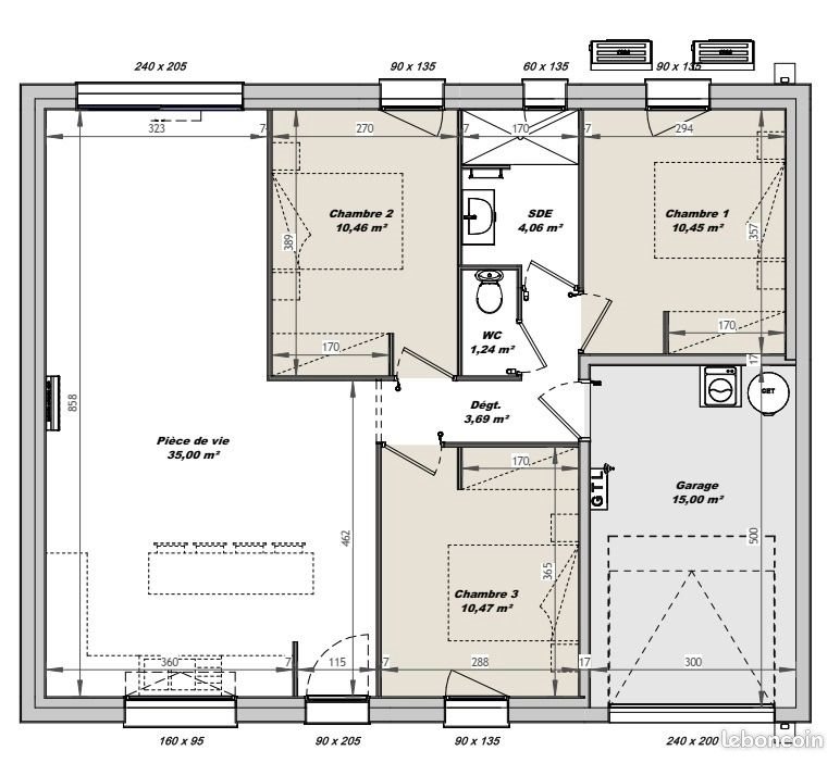 Maison à vendre, 75m², Bretignolles-sur-Mer