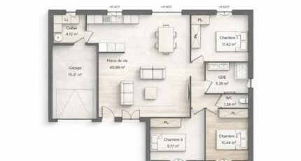 Maison à vendre, 83m², Villeneuve-sur-Cher