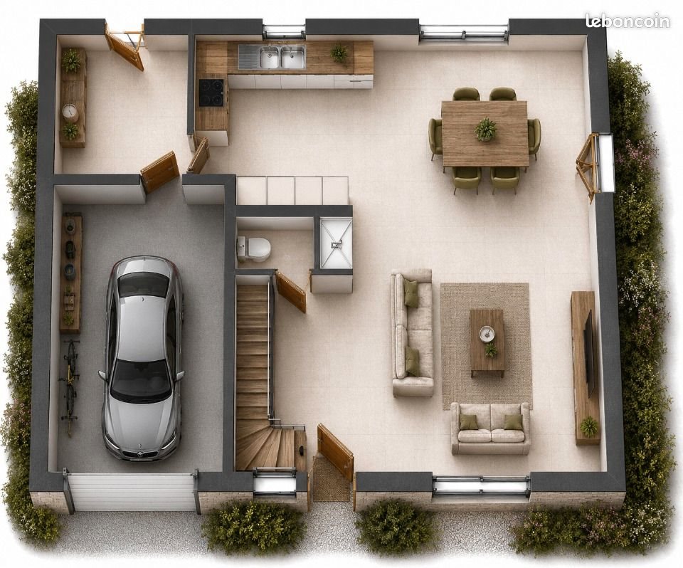 Maison à vendre, 110m², Chanceaux-sur-Choisille
