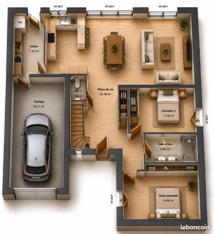 Maison à vendre, 130m², Luynes