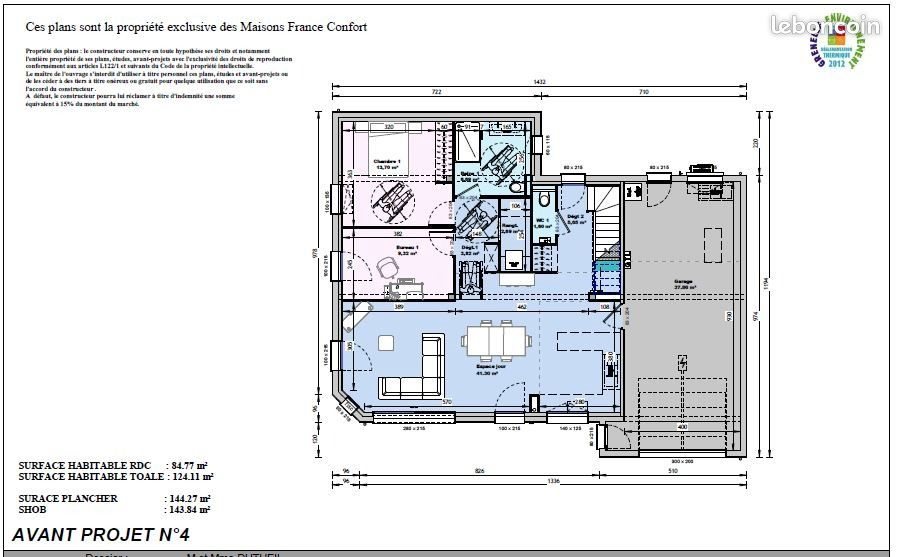 Maison à vendre, 124m², Craon