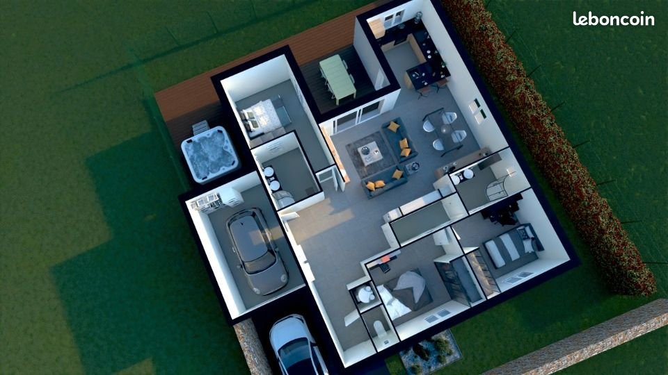 Maison à vendre, 100m², La Calmette