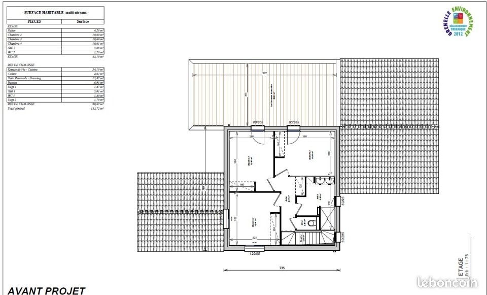 Maison à vendre, 133m², Pornic