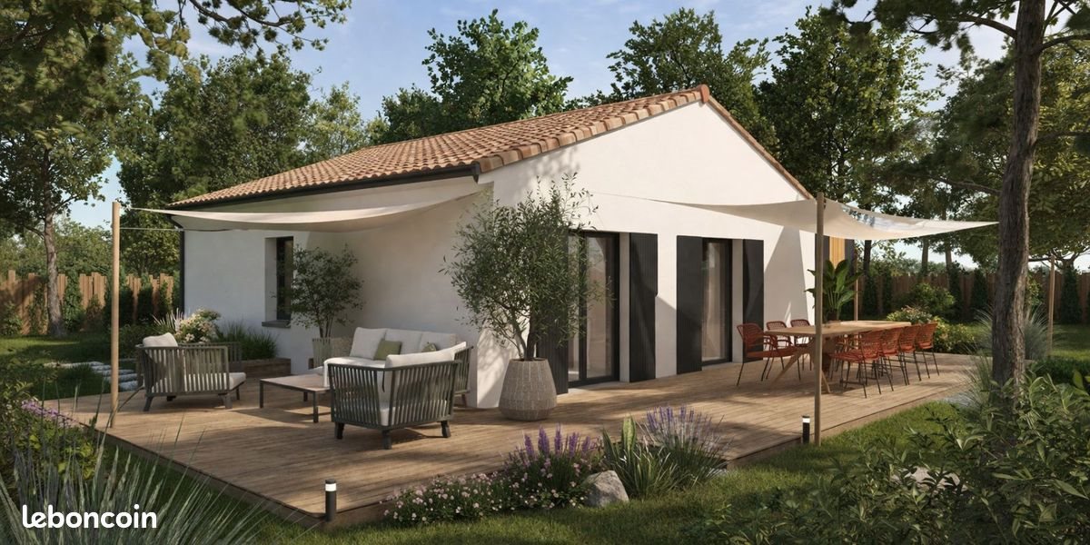 Maison à vendre, 70m², Le Tuzan