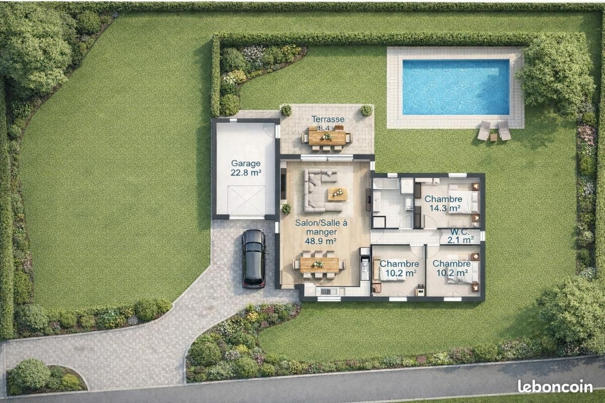 Maison à vendre, 118m², Châteauneuf-de-Gadagne