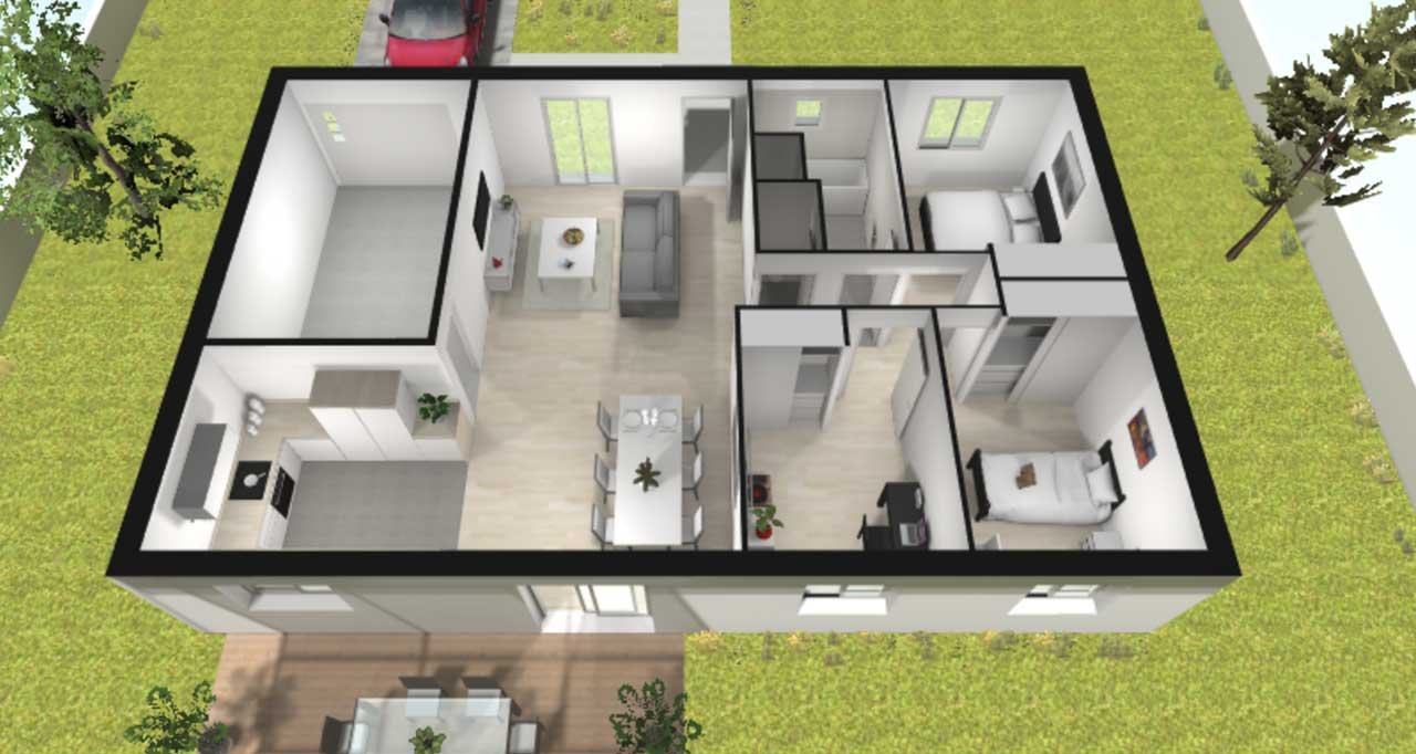 Maison à vendre, 85m², Tanus