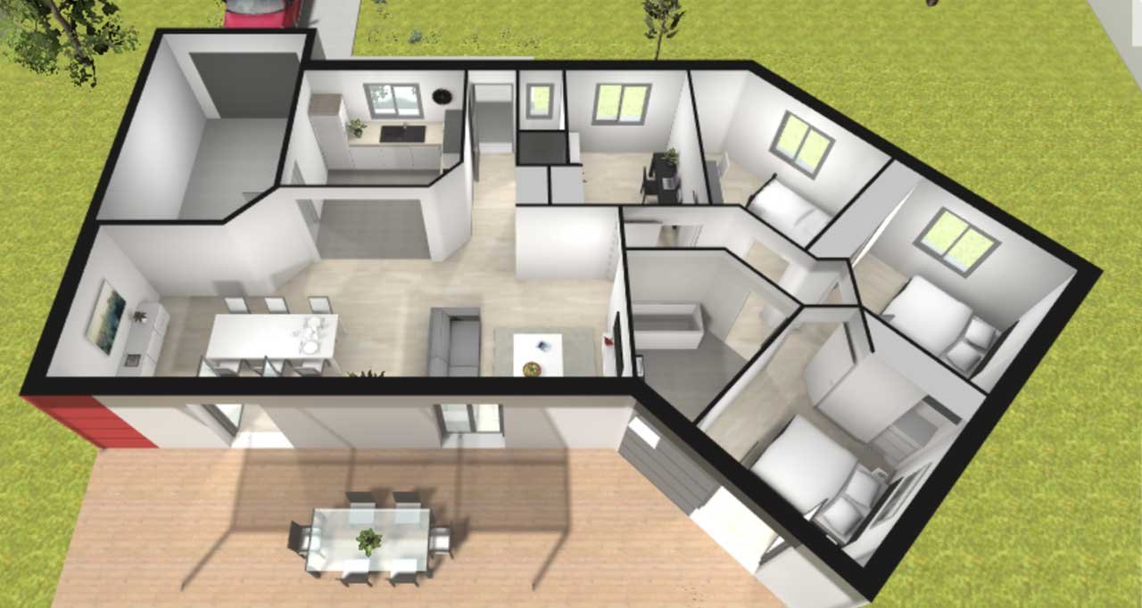 Maison à vendre, 85m², Pezens