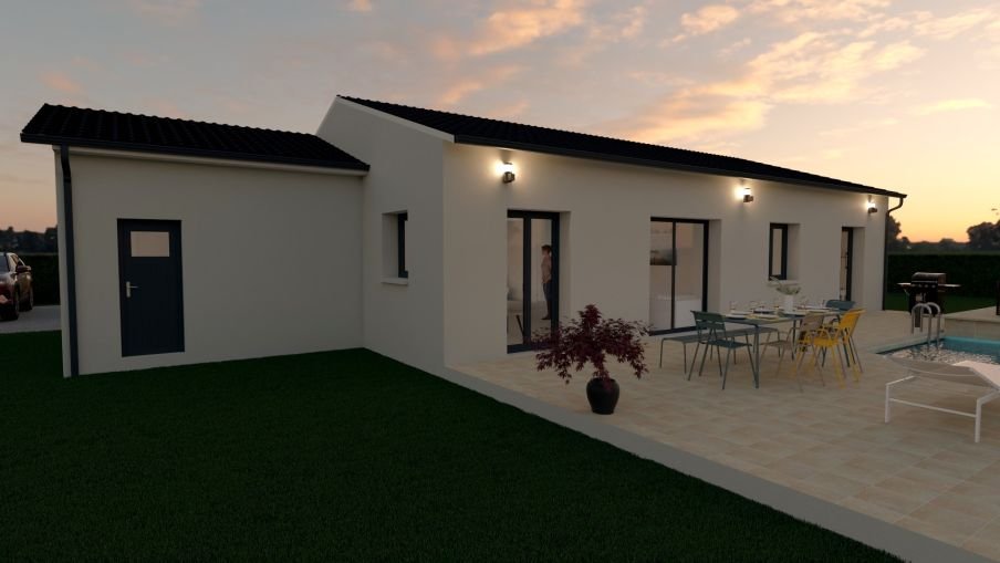 Maison à vendre, 97m², Saux-et-Pomarède