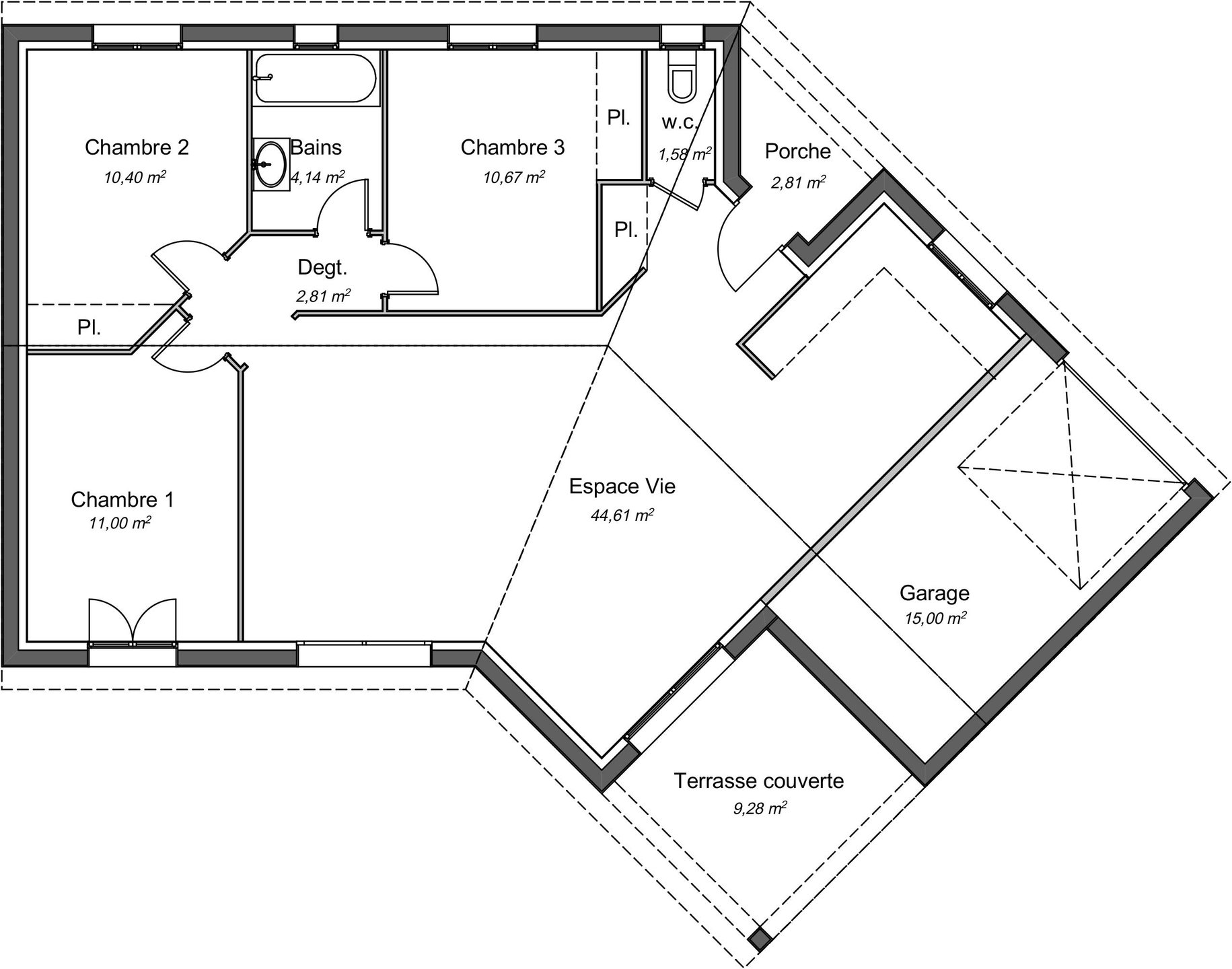 Maison à vendre, 100m², Causse-de-la-Selle