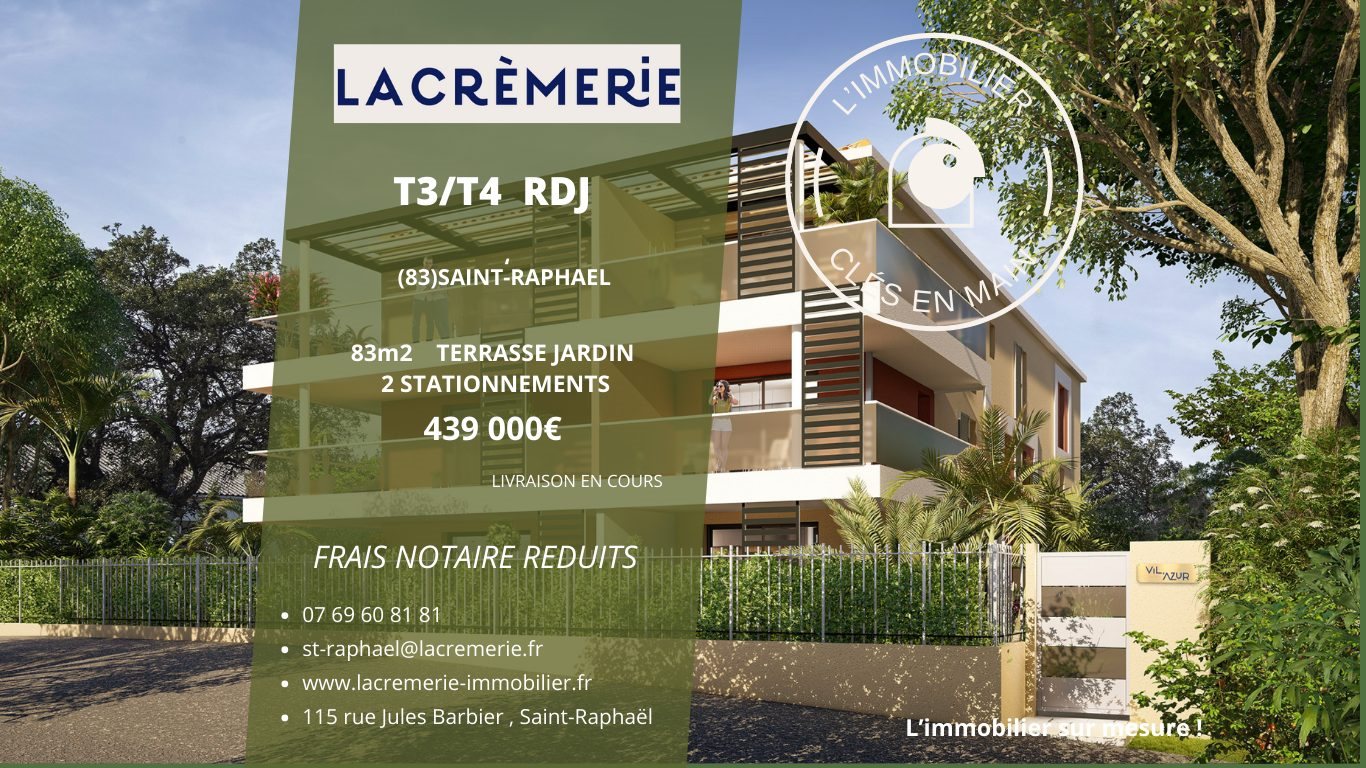 Appartement à vendre, 83m², Saint-Raphaël