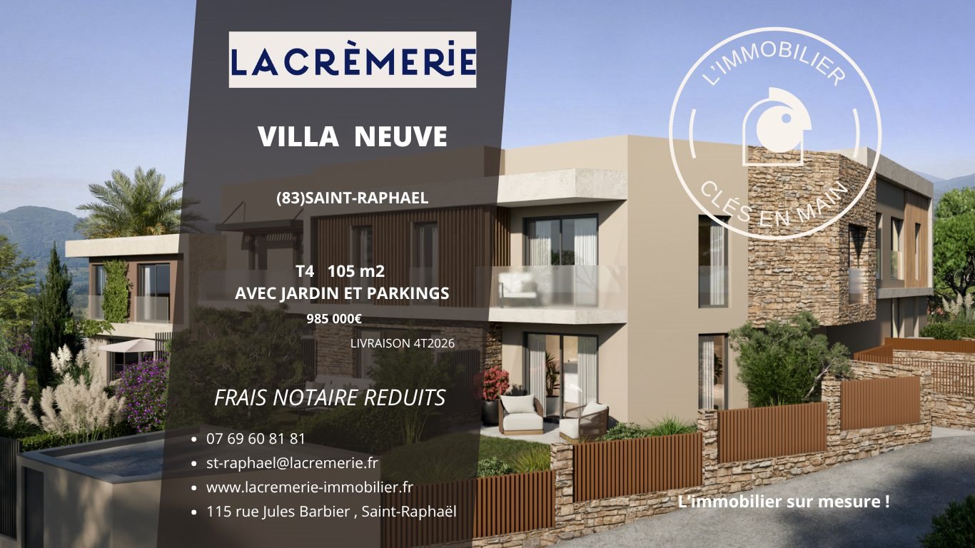 Maison à vendre, 106m², Saint-Raphaël