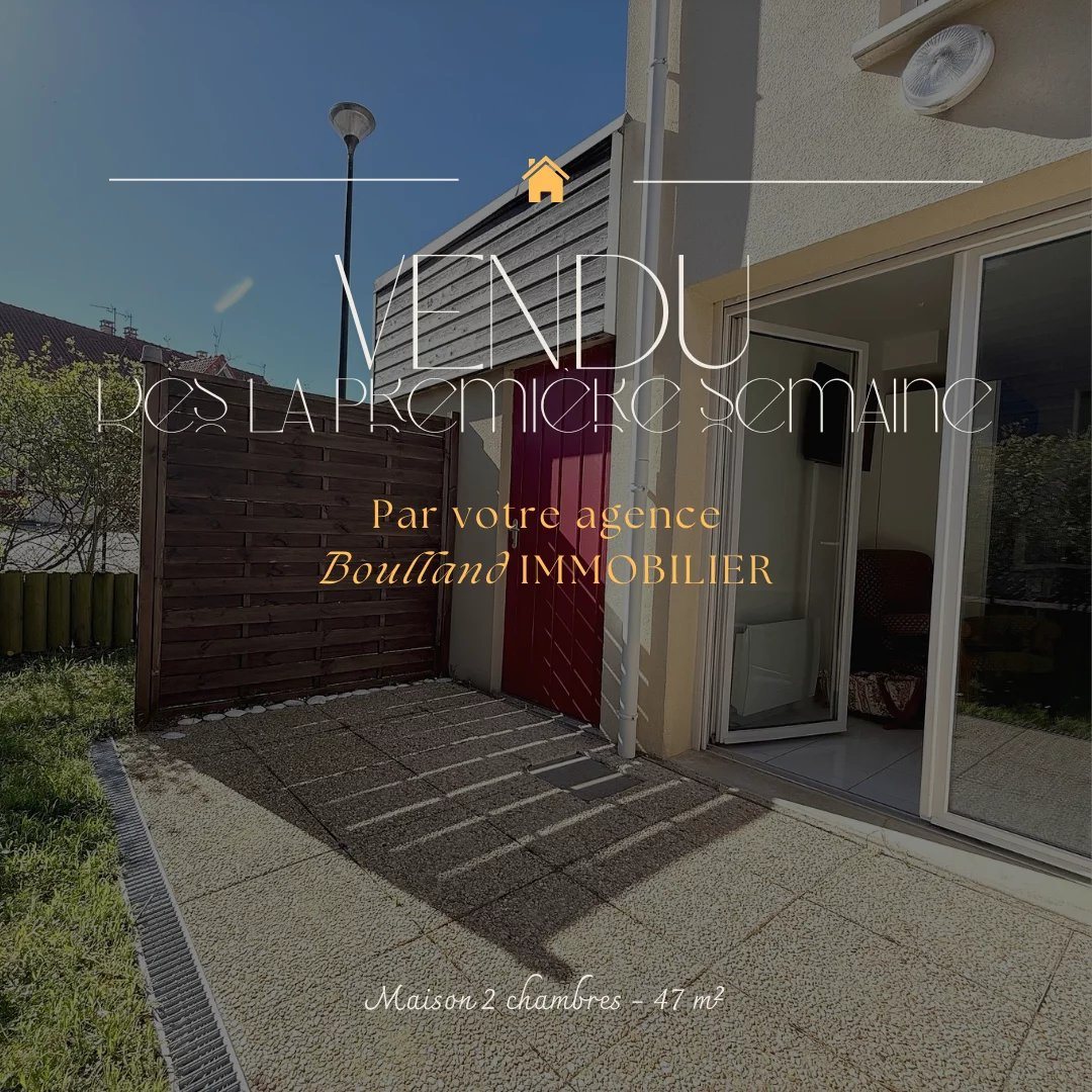 Maison à vendre, 43m², Fort-Mahon-Plage
