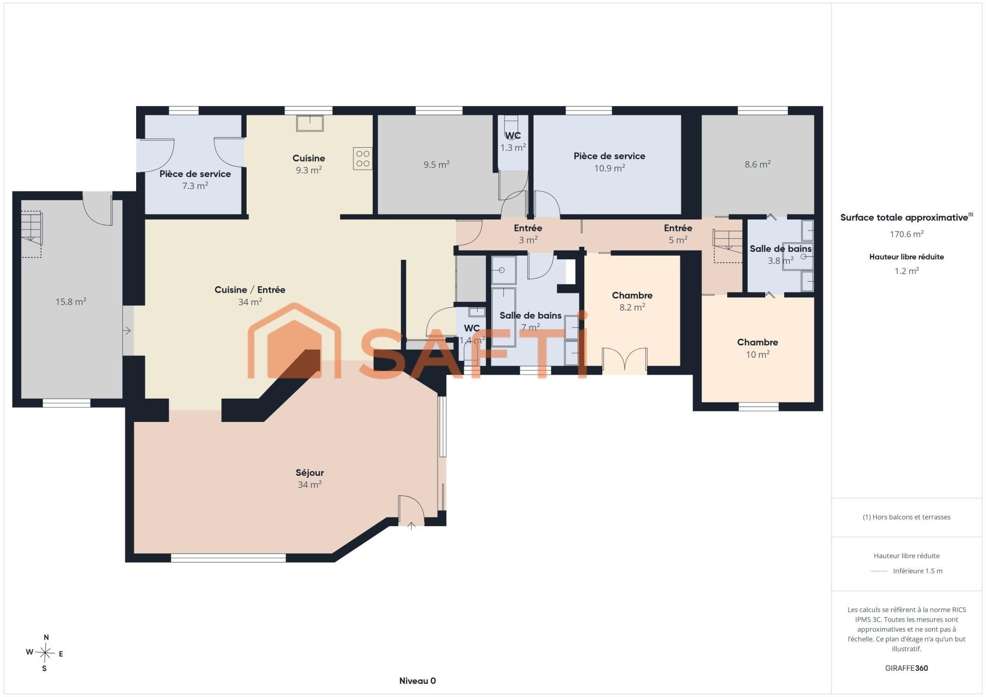 Maison à vendre, 200m², Magné