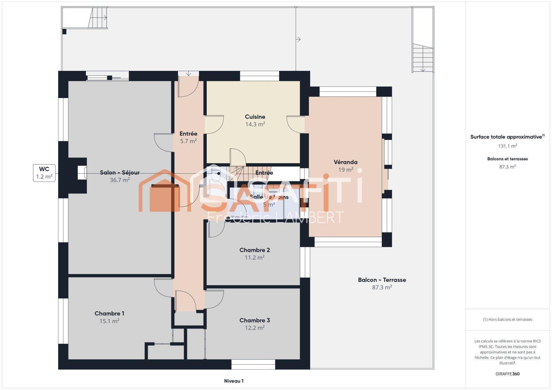 Maison à vendre, 219m², Château-Larcher