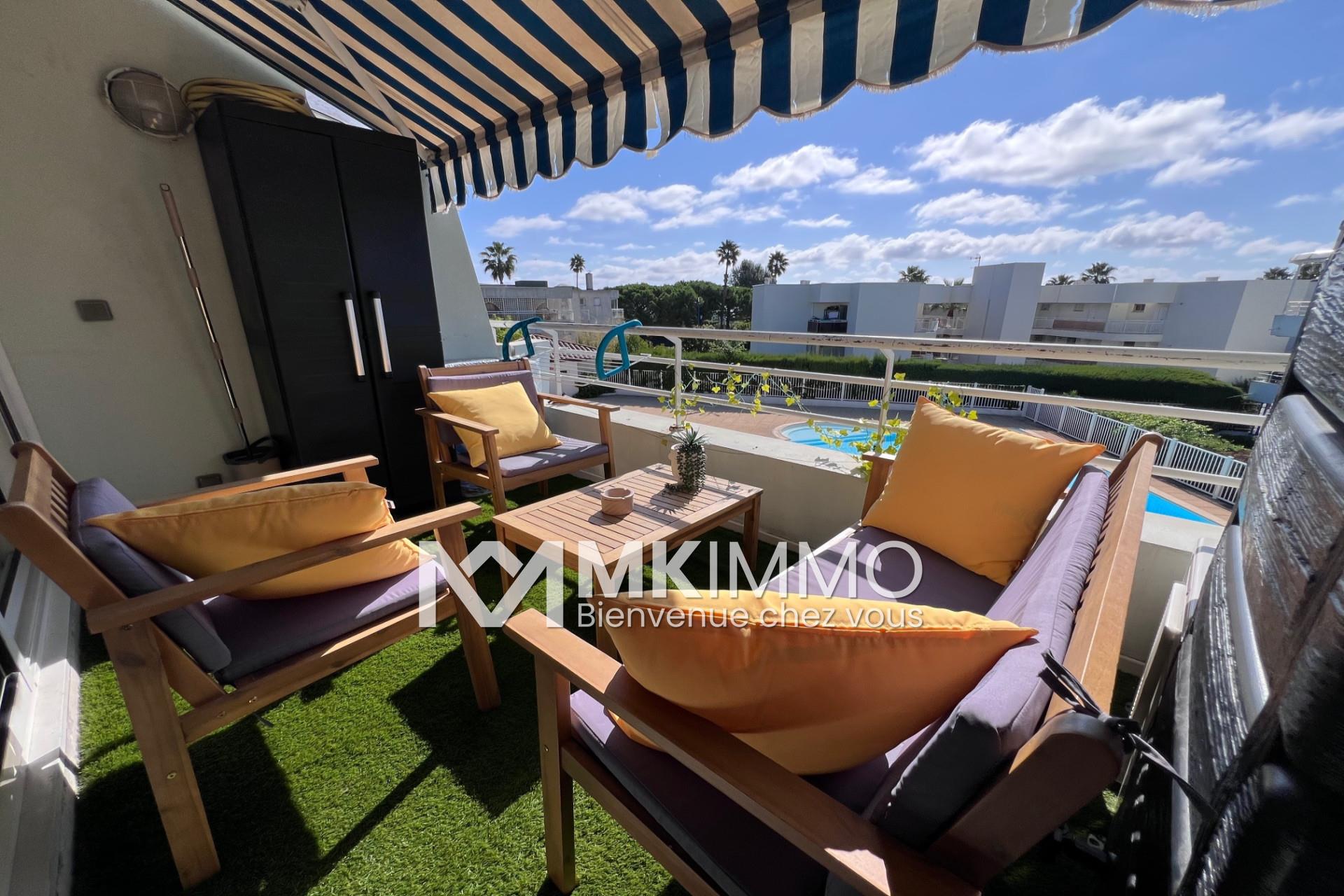 Appartement à vendre, 26m², Villeneuve-Loubet