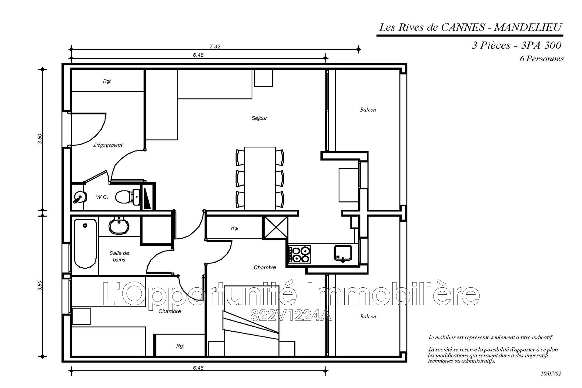 Appartement à vendre, 51m², Mandelieu-la-Napoule