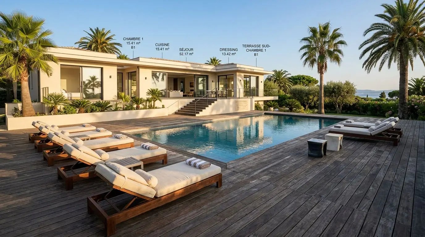 Appartement à vendre, 175m², Saint-Tropez