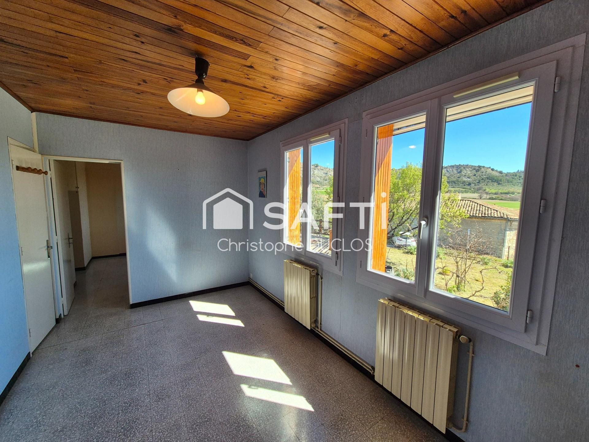 Maison à vendre, 74m², Châteauneuf-Val-Saint-Donat