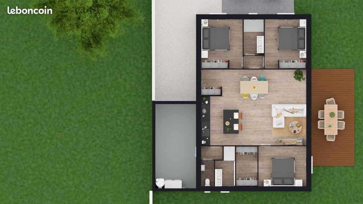 Maison à vendre, 84m², Paulhan