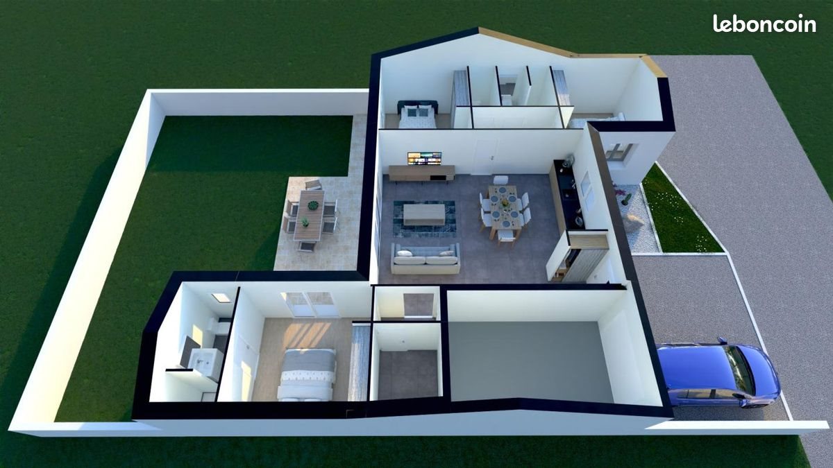 Maison à vendre, 90m², Bouhet