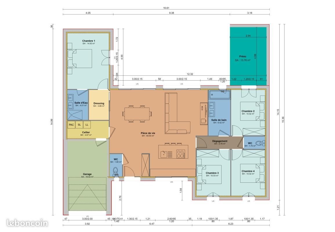 Maison à vendre, 120m², Saint-Xandre