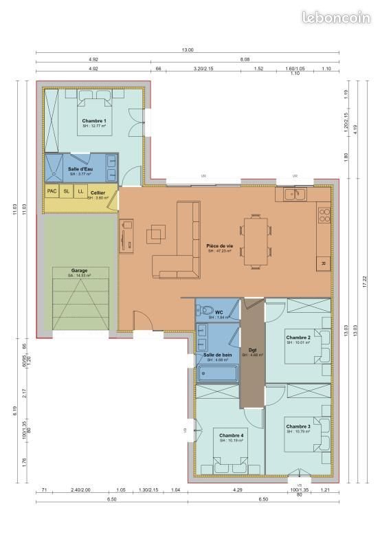Maison à vendre, 110m², Saint-Xandre
