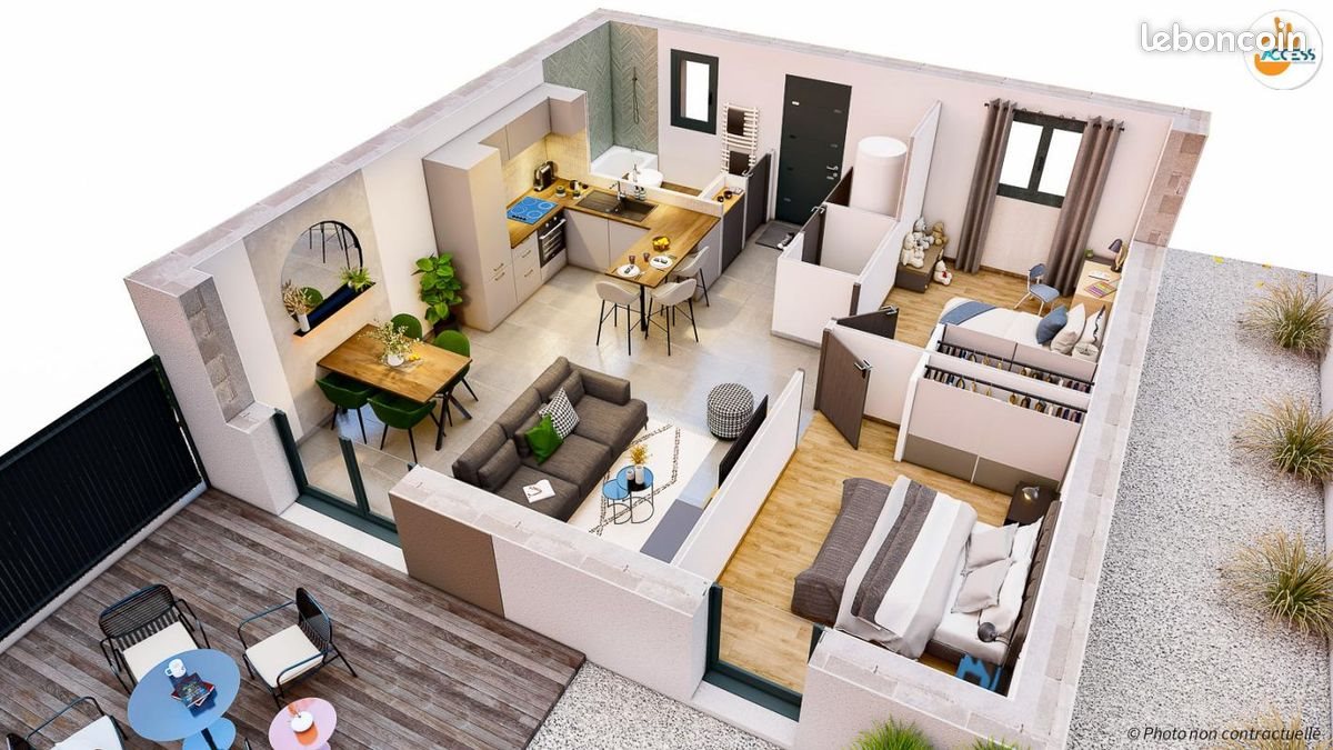 Maison à vendre, 51m², Saint-Lyphard