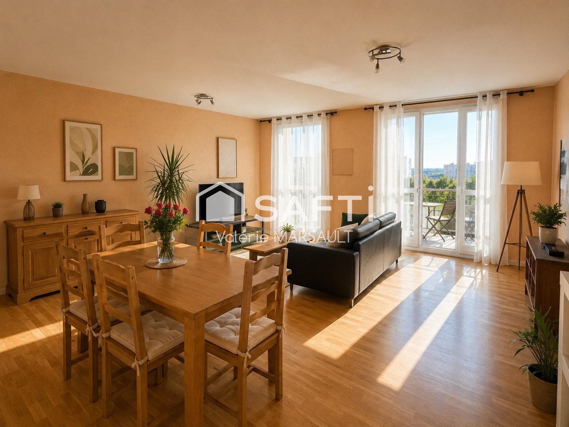 Appartement à vendre, 76m², Joué-lès-Tours