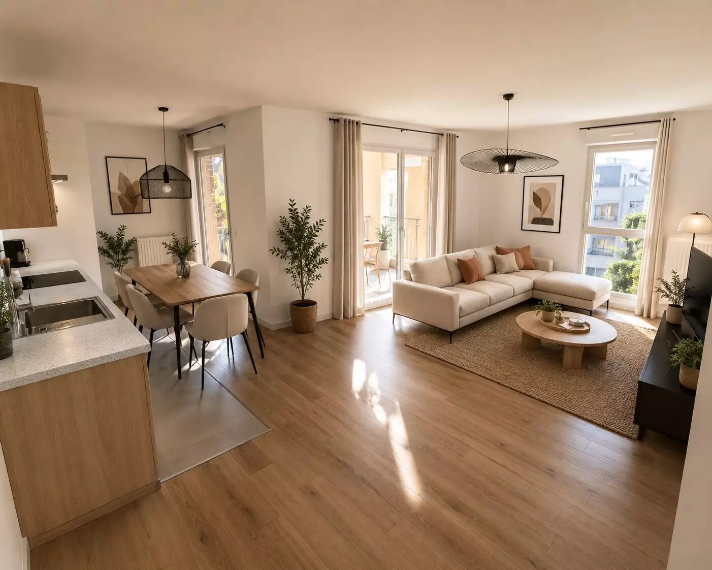 Appartement à vendre, 67m², Villefontaine