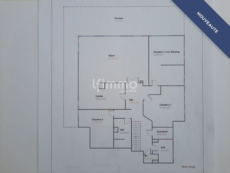 Appartement à vendre, 149m², Schiltigheim