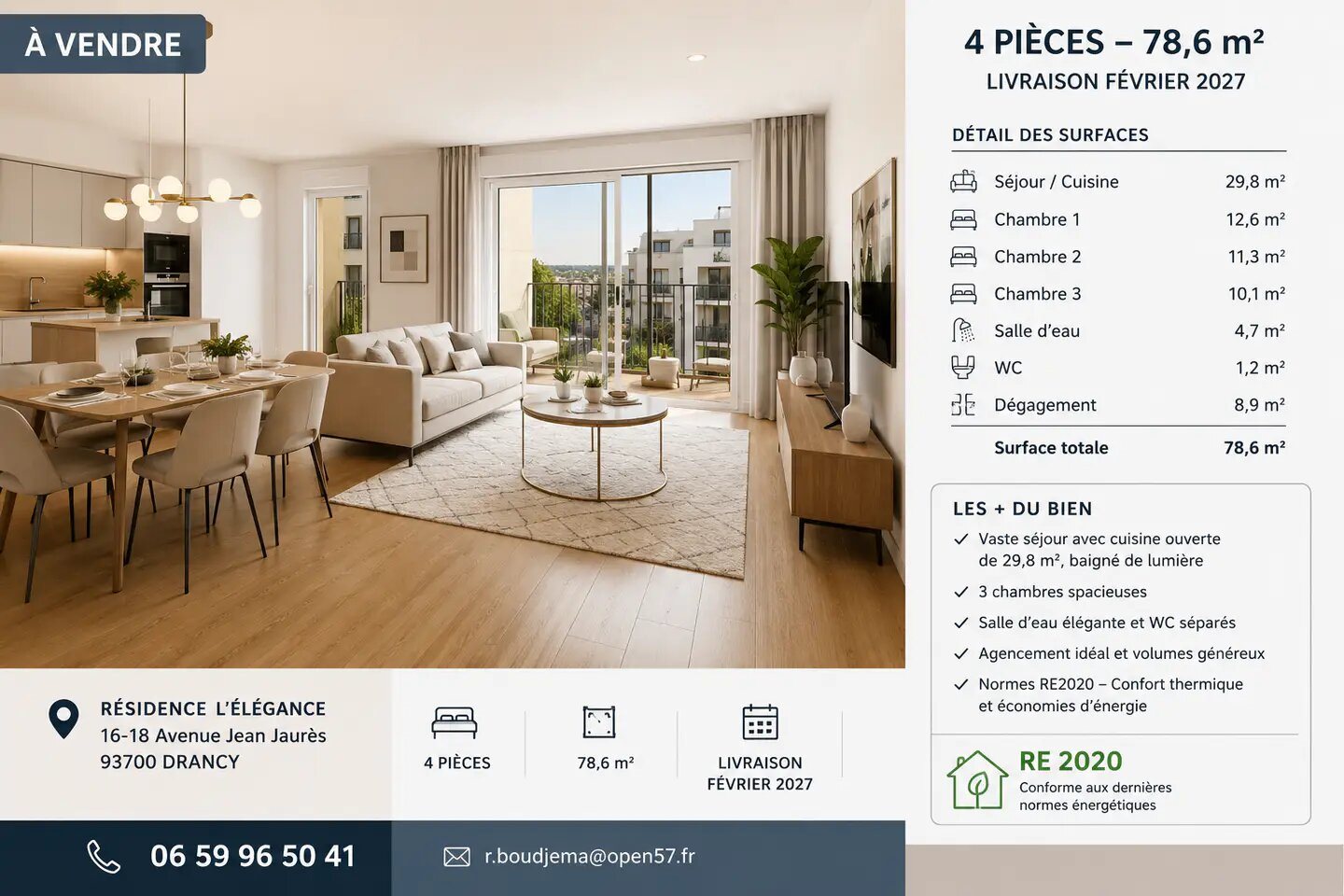 Appartement à vendre, 78m², Saint-Gilles-Croix-de-Vie