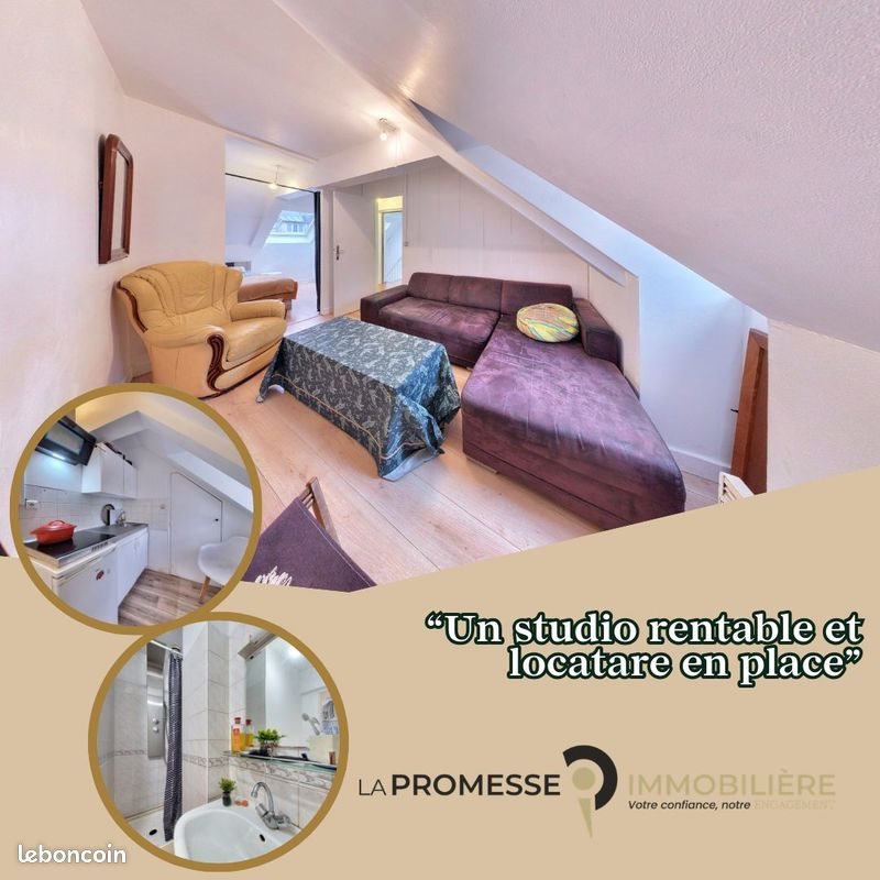 Appartement à vendre, 26m², Saint-Brieuc