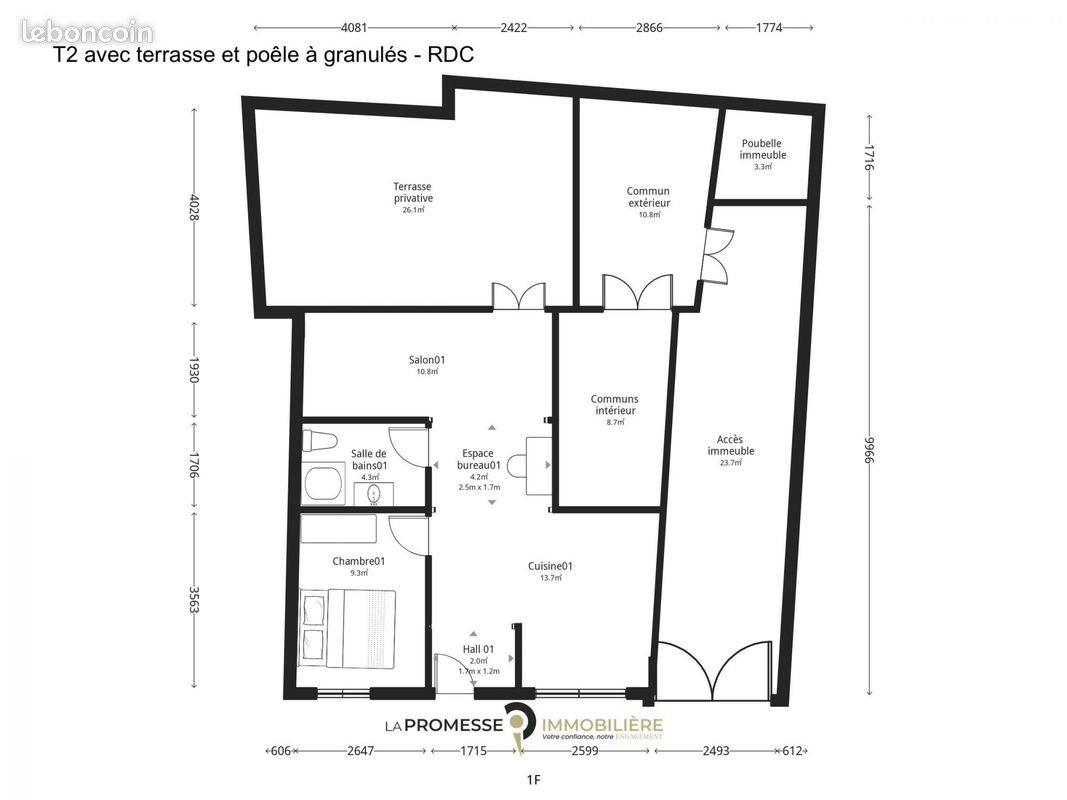 Appartement à vendre, 159m², Lamballe