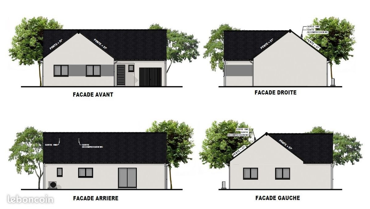 Maison à vendre, 91m², Savenay